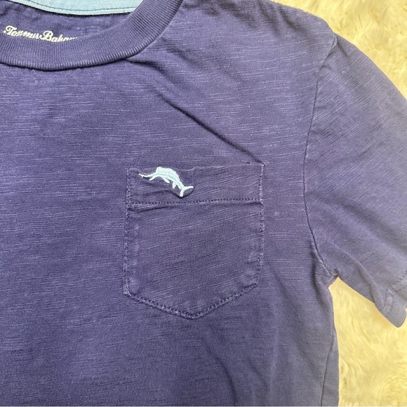 Tommy Bahama T-Shirt Dark Navy Blue Size 6 - Picture 3 of 16